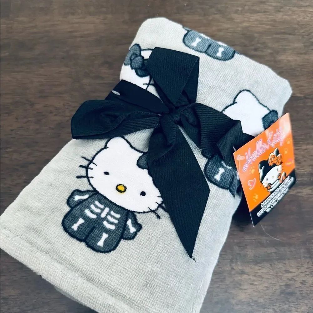 Hello Kitty 2-pc Halloween Dish Towels Set